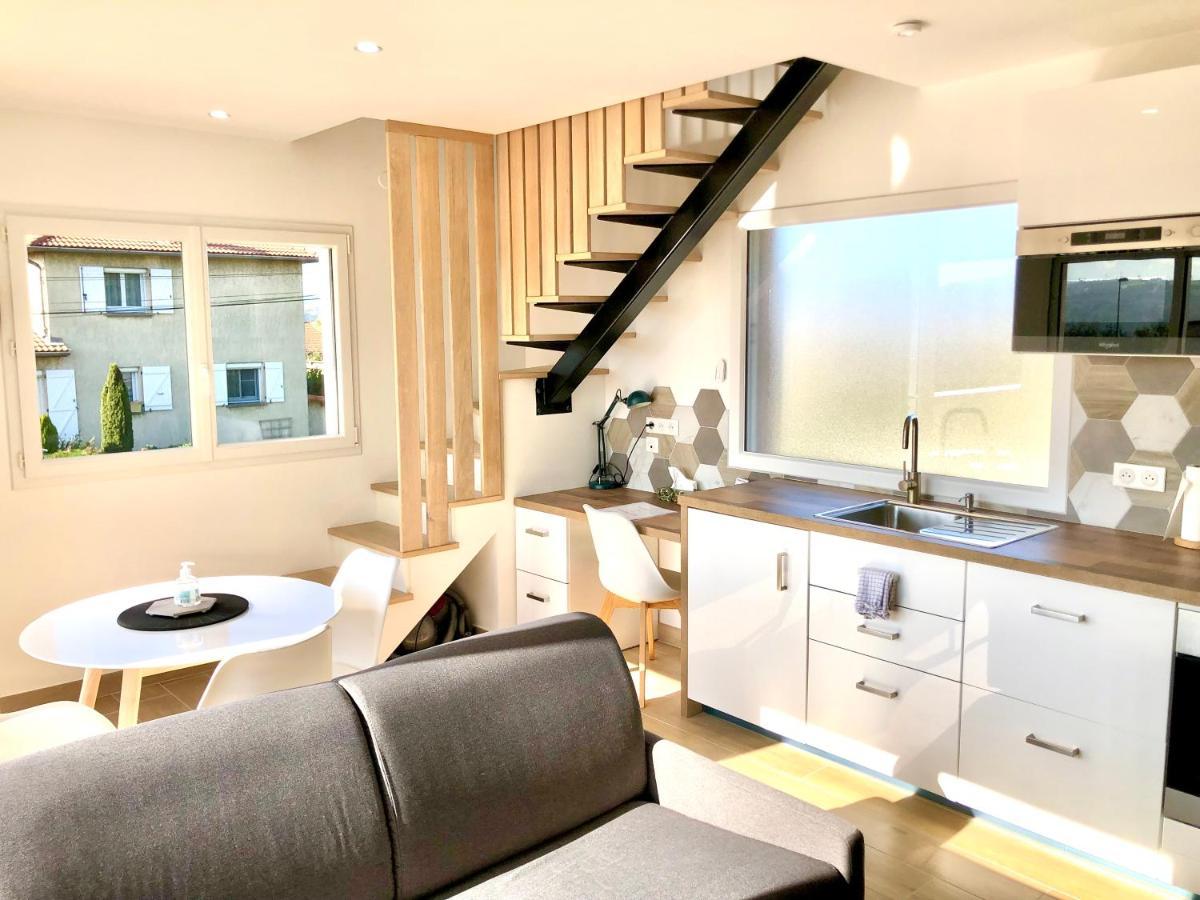 La Parenthese Balneo T2 Cosy De 40M² Avec Terrasse Apartment Ternay  Exterior photo